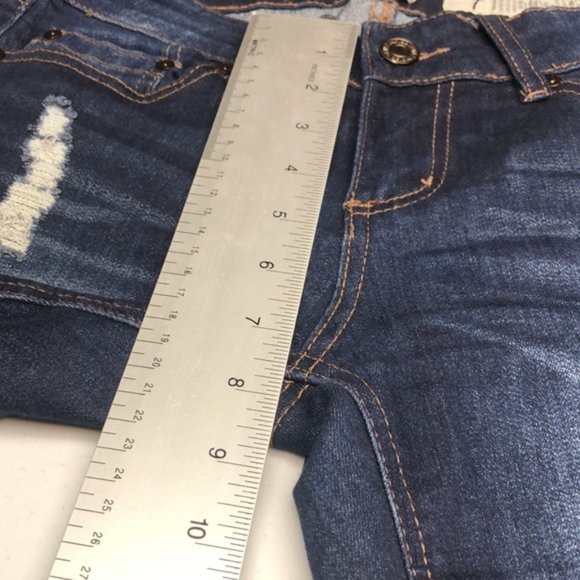 PREMIUM INDIGO REIN CROP SKINNY JEANS 7/29x23 😎 - Picture 9 of 11